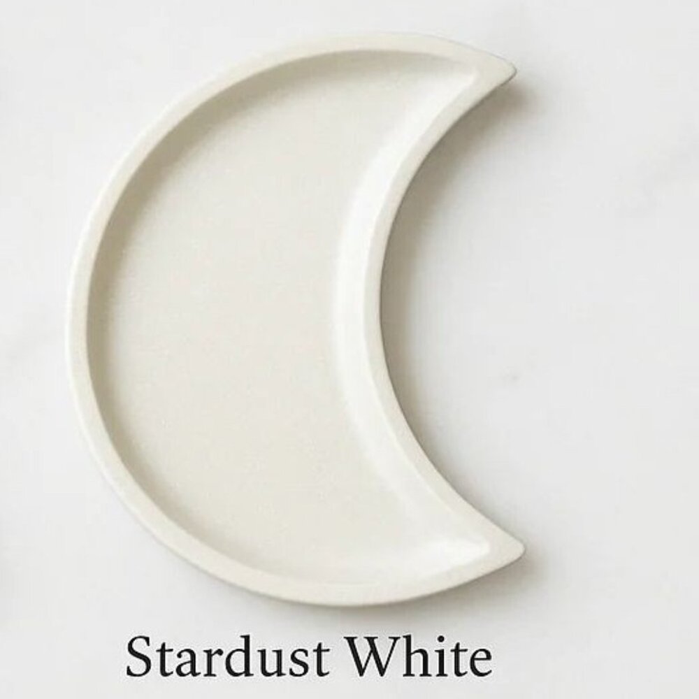Handmade Cement Moon Dish